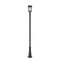 Z-Lite Jordan 1 Light Outdoor Post Mounted Fixture, Oil Rubbed Bronze And Clear Seedy 570PHB-519P-ORB - alternate 1